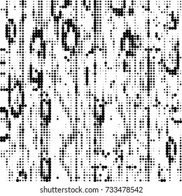 Halftone black and white. Ink spots randomly scattered over the surface. Pattern monochrome background optical pop art texture for posters, business cards, cover, labels mock-up, stickers layout