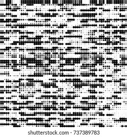 Halftone black and white. Ink spots randomly scattered over the surface. Pattern monochrome background optical pop art texture for posters, business cards, cover, labels mock-up, stickers layout