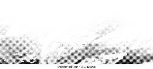 Fondo monocromo blanco y negro de semitono. Espacio para texto. Ilustración vectorial.