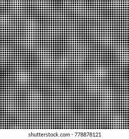 Halftone black and white pattern. Abstract monochrome vector background. Texture for print and design