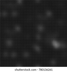 Halftone black and white pattern. Abstract monochrome vector background. Texture for print and design