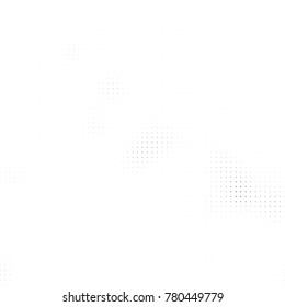 Halftone black and white pattern. Abstract monochrome vector background. Texture for print and design