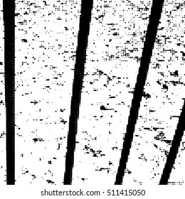 Halftone black and white strips. 
