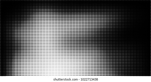 Halftone black and white vector. Abstract texture for printing on labels, business cards, posters, badges