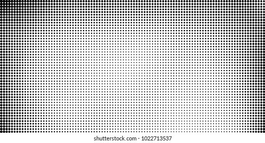 Halftone black and white vector. Abstract texture for printing on labels, business cards, posters, badges
