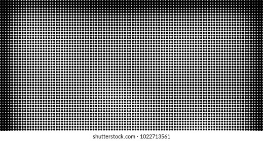Halftone black and white vector. Abstract texture for printing on labels, business cards, posters, badges