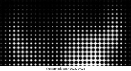 Halftone black and white vector. Abstract texture for printing on labels, business cards, posters, badges