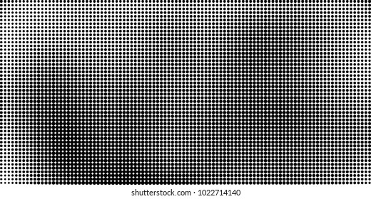 Halftone black and white vector. Abstract texture for printing on labels, business cards, posters, badges