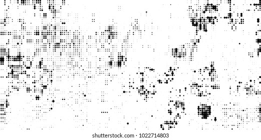 Halftone black and white vector. Abstract texture for printing on labels, business cards, posters, badges