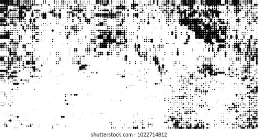Halftone black and white vector. Abstract texture for printing on labels, business cards, posters, badges