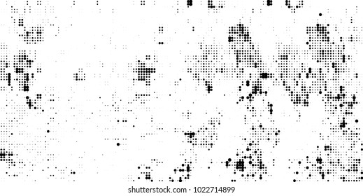 Halftone black and white vector. Abstract texture for printing on labels, business cards, posters, badges