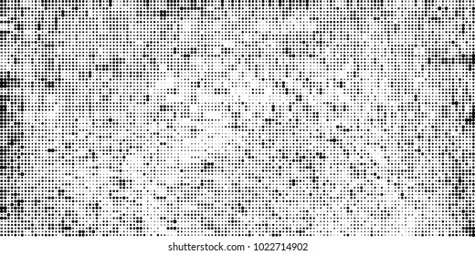 Halftone black and white vector. Abstract texture for printing on labels, business cards, posters, badges