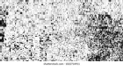 Halftone black and white vector. Abstract texture for printing on labels, business cards, posters, badges