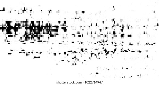 Halftone black and white vector. Abstract texture for printing on labels, business cards, posters, badges