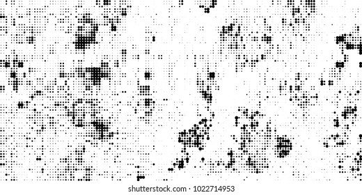 Halftone black and white vector. Abstract texture for printing on labels, business cards, posters, badges