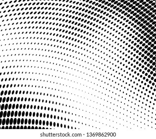 Halftone black and white vector background