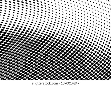Halftone black and white vector background