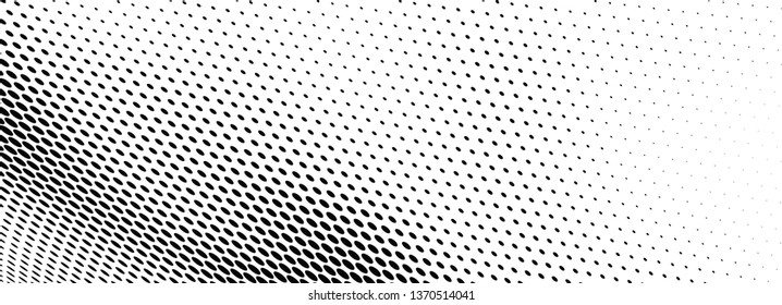 Halftone black and white vector background