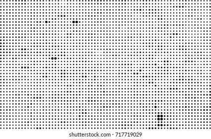 Halftone black and white. Vector background abstract monochrome. The texture of the spots of ink print and design