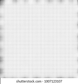 Halftone black and white. Vector monochrome abstract texture of dots. Fantastic background the modern vintage print on business cards, labels, stickers