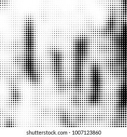 Halftone black and white. Vector monochrome abstract texture of dots. Fantastic background the modern vintage print on business cards, labels, stickers