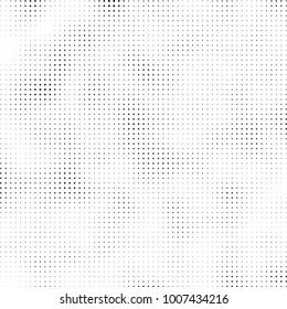 Halftone black and white. Vector monochrome abstract texture of dots. Fantastic background the modern vintage print on business cards, labels, stickers