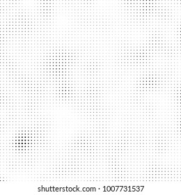 Halftone black and white. Vector monochrome abstract texture of dots. Fantastic background the modern vintage print on business cards, labels, stickers