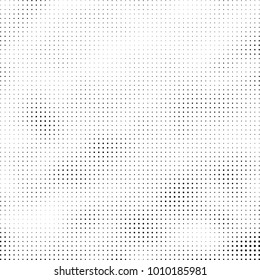 Halftone black and white. Vector monochrome abstract texture of dots. Fantastic background the modern vintage print on business cards, labels, stickers