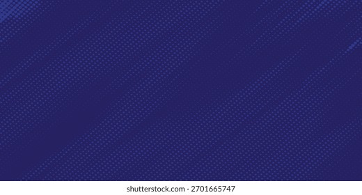 halftone blue color pattern gradient grunge texture background. Dots pop art comics sports art