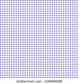 Halftone of blue halftone dots on a white background