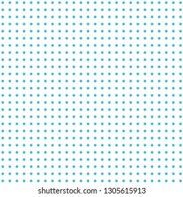 Halftone of blue halftone dots on a white background