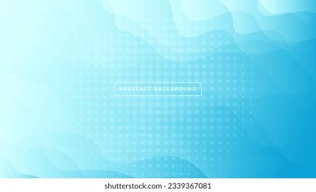 Halftone blue gradient texture background concept