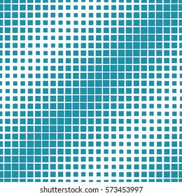 halftone blue square geometric gradient pattern
