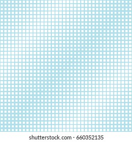 halftone blue square geometric gradient pattern