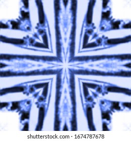 Halftone blue vector ornament, winter pattern. Merry Christmas. Grunge texture. Festive greeting card. Abstract art background. Modern symmetric pattern. Festive art backdrop. Creative vector element