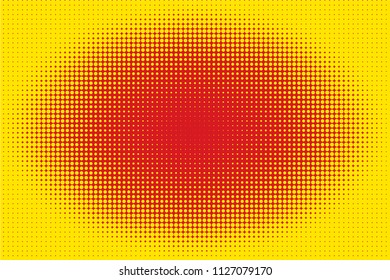 Halftone Circle Background, Abstract Dotted Background