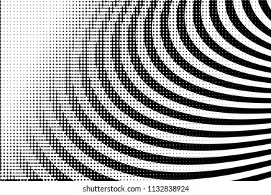 Halftone Circle Background, Abstract Dotted Background, Dots on Gray Background, Halftone Effect, Comic Book Retro Print, Pop Art Style, Black, Pattern with Circles, Dots, Vector illustration