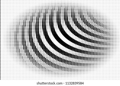 Halftone Circle Background, Abstract Dotted Background, Dots on Gray Background, Halftone Effect, Comic Book Retro Print, Pop Art Style, Black, Pattern with Circles, Dots, Vector illustration