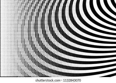 Halftone Circle Background, Abstract Dotted Background, Dots on Gray Background, Halftone Effect, Comic Book Retro Print, Pop Art Style, Black, Pattern with Circles, Dots, Vector illustration