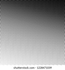 Halfone Circle Hintergrund, abstrakter, gepunkteter Hintergrund, Punkte auf grauem Hintergrund, Halbfone-Effekt, Comic Book Retro Print, Pop Art Style, Muster mit Kreisläufen, Punkte