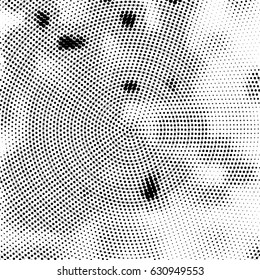 Halftone circle background, halftone dot pattern. vector