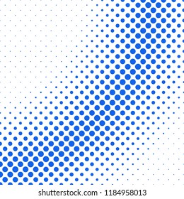 Halftone circle background pattern design - abstract vector graphic