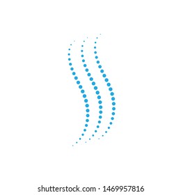 halftone circle dots vector illustration design