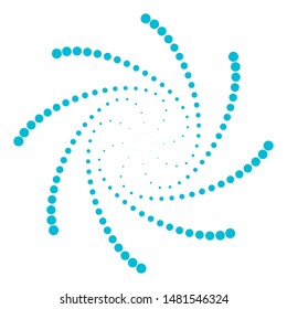 halftone circle dots vector illustration design