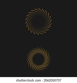 halftone circle dots vector illustration design