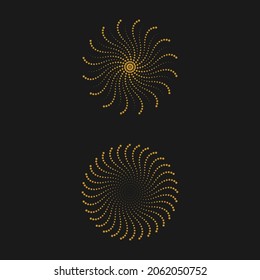 halftone circle dots vector illustration design