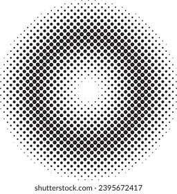 Halftone Circle Effect background. Abstract halftone Pattern.  
