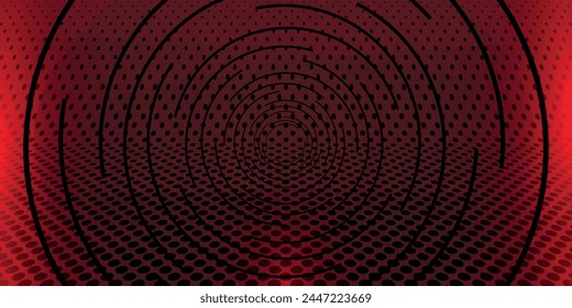 Halftone circle frame dotted background set. Round border Icon using halftone random circle dots raster texture. Grunge circular stain
