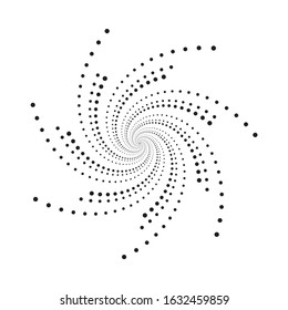 Halftone circle texture. Abstract dots background. Halftone design element.