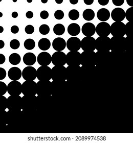 Halftone circle texture. Vector geometric technology abstract Background. Halftone retro pattern. Overlay effect. Polkadot patern. Vector.